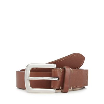 J by Jasper Conran Designer tan leather belt